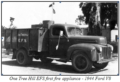 One Tree Hill EFS first fire appliance - 1944 Ford V8