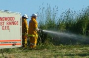 Grass fire at Lenswood