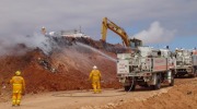 Rubbish Dump fire, Inkerman