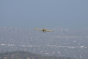 A bomber over Mt Osmond