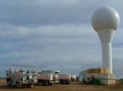 CFS crews at new doppler radar