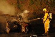 Car fire, Ashton