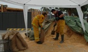 Sand bags, Waterfall Gully
