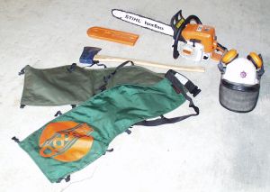 A Chainsaw Equipment Kit
