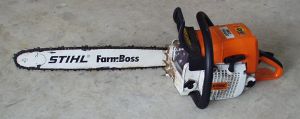 A Typical Chainsaw