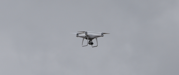 A RPAS (Drone) at work
