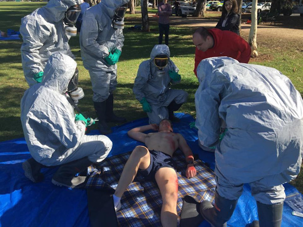 Burnside CFS & Flinders Uni training - May 2017