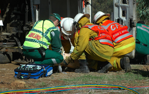 Joint exercise, Little Para Dam - April 2006