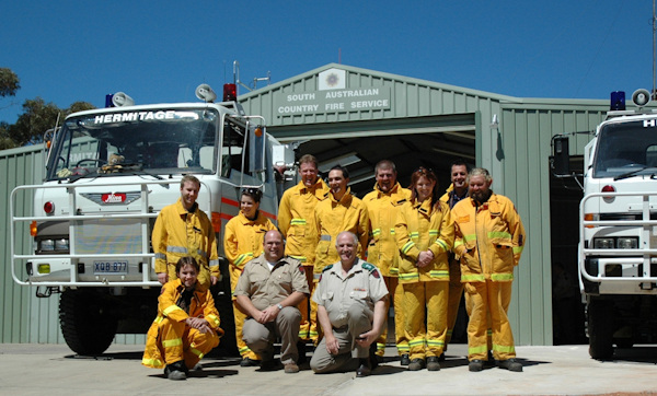 Station opening, Hermitage - October 2006