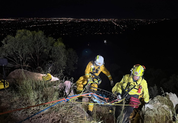 Joint MFS / CFS Rope Rescue Training, Belair