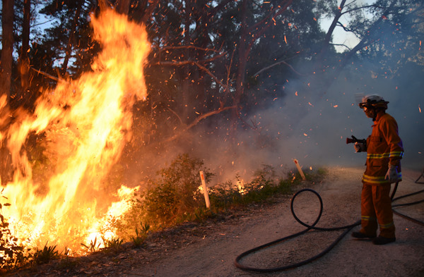 Hazard reduction burn, Marble HIll