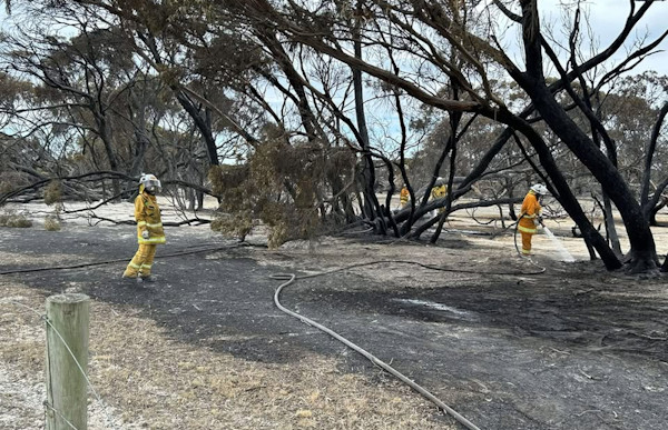Mop up, Kangaroo Island