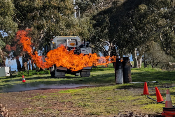 Defensive Fire Suppression Course, Greenhill