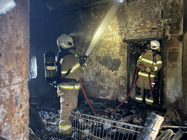 Structure fire, Noarlunga Downs