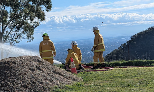 Defensive Fire Suppression Course, Greenhill