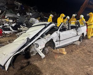 Road crash training, Yorketown from Yorketown CFS
