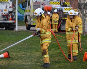 Cadet training, Uraidla from Ashley Hosking, CFS Promotions Unit