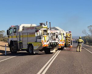 Car fire, Middleback from Damon Wade