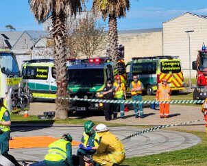 Multi-agency exercise, Mt Gambier from Wandilo CFS