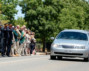 Farewell firefighter Peter Curtis from Braeden Gatt