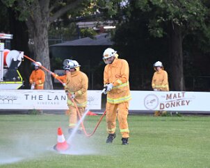 Running grass fire training, Uraidla from Ashley Hosking, CFS Promotions Unit