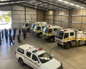 Region 1 crew briefing, Kangaroo Island from Kangaroo Island Group