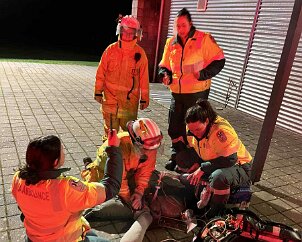 Structure fire exercise, Angaston from Angaston CFS