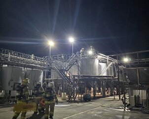 Multi brigade exercise, Strathalbyn from Strathalbyn CFS