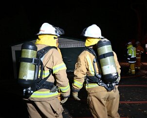Structure fire training, Basket Range from Ashley Hosking, CFS Promotions Unit