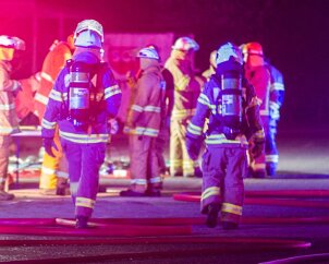 Structure fire training, State Training Centre from Kersbrook CFS