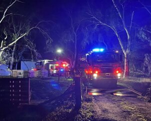Car fire, One Tree Hill from One Tree Hill CFS