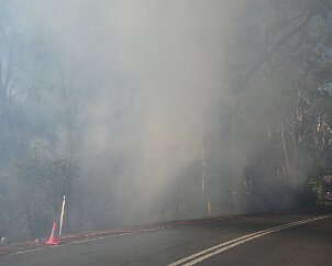 Out of control burn off, Basket Range from Ashley Hosking, CFS Promotions Unit