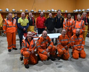 SES / CFS joint chainsaw training, Basket Range from Ashley Hosking, CFS Promotions Unit