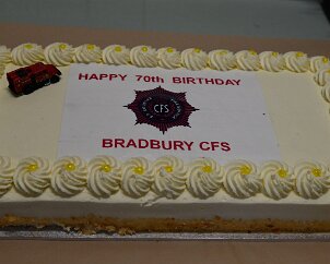 Bradbury CFS celebrates 70 years from Pip McGowan, CFS Promotions Unit