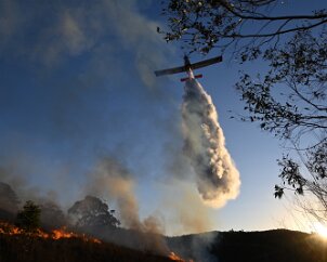 Scrub and grass fire, Lenswood from Ashley Hosking, CFS Promotions Unit