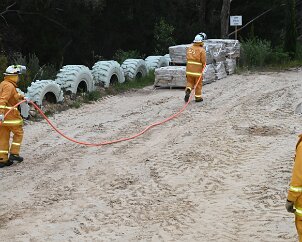 Rural skills training, Basket Range from Ashley Hosking, CFS Promotions Unit