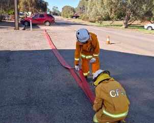 Cadet training, Gladstone from Gladstone CFS