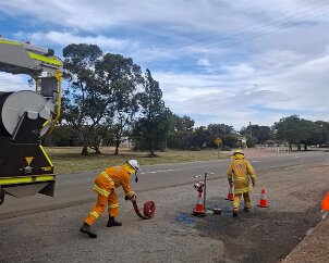 Cadet training, Gladstone from Gladstone CFS