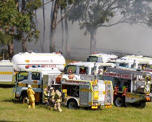 House fire, Clarendon from Jasper Esson-Coe