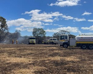 Scrub and grass fire, Birchmore, Kangaroo Island from Kayne Davis