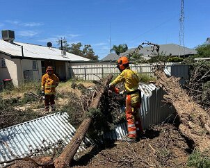 Severe weather, Port Pirie from Wilmington CFS