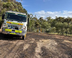 Out of control burn off, Myponga from Yankalilla CFS