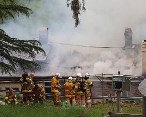 House fire, Clarendon from Adelaide Emergency Media