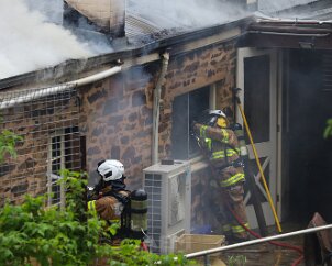 House fire, Clarendon from Adelaide Emergency Media