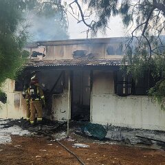 House fire, Thevenard from Ceduna CFS