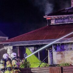 Structure fire, Hahndorf from Emergency Media SA
