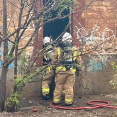 Structure fire, Noarlunga Downs from Morphett Vale CFS