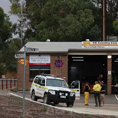 Scrub fire, Macclesfield from Macclesfield CFS