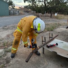 Power tools training, Hindmarsh Valley from Hindmarsh Valley CFS
