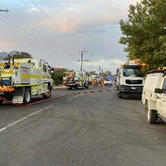House fire, Balaklava from Owen CFS